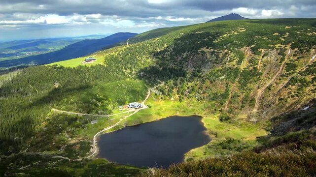Karkonosze in Timelapse 