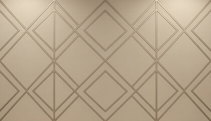 Fototapeta premium Luxury Geometric Bronze Line Seamless Background Texture, Elegant Taupe Pattern