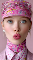 Surreale Fashion und Portr&auml;ts mit klarer Bildsprache, starken Farben und grafischer Komposition. Die Kollektion verbindet Mode, Design und visuelle Irritation zu zeitgem&auml;&szlig;en Editorial-Motiven.