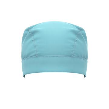 Light blue swim cap