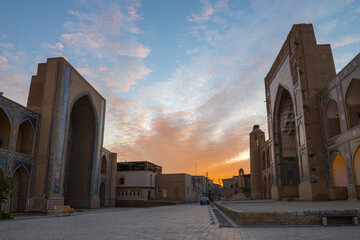 September dawn in ancient Bukhara