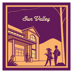 Sun Valley The Art of Adventure Travel and Landmark Illustration