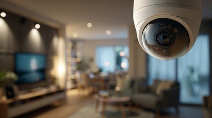 security camera inside a house