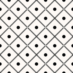 polka dot seamless pattern for background, fabric motif, tile texture, wrapping paper, wallpaper
