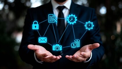 Data privacy concepts visualizing transparency, consent icons, encryption padlocks, control dials, ethical guidelines interconnected networks