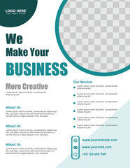 Modern Professional Business Flyer Template for Corporate Promotion