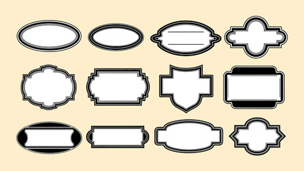 Empty white space vector background for design projects and creative concepts with negative space