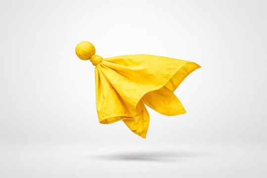 yellow flag is shown flying through the air at football event where players compete for the championship