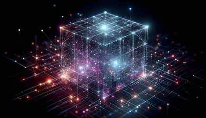 Abstract digital cube network