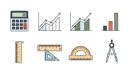 Illustrated financial and mathematical tools for business and education
