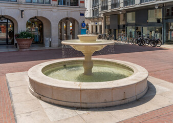 Obraz premium Fountain in Arcachon