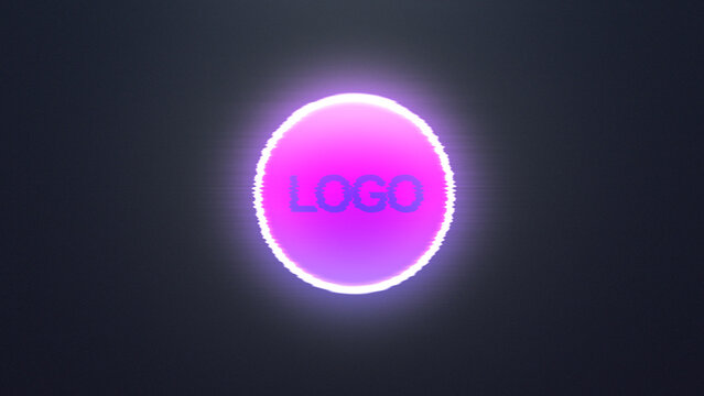 Glitch Logo Intro Opener