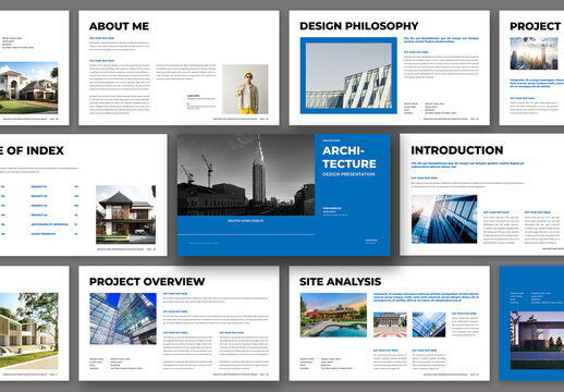 Architecture Presentation Template Design