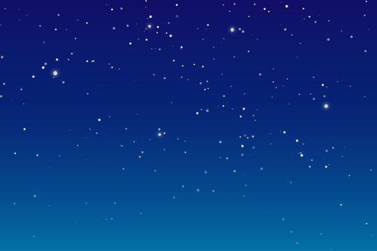 星空の背景素材