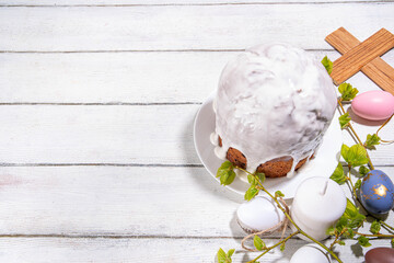 Easter orthodox catholic Christian  holiday background