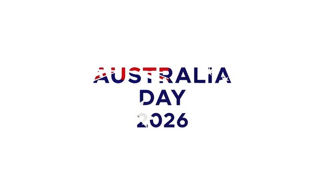 Australia day 2026 celebration logo