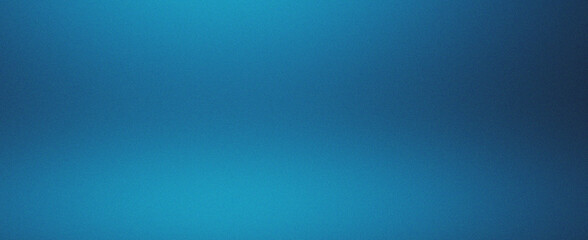 Abstract deep blue grainy background noise texture horizontal lines gradient shape design wallpaper backdrop banner poster header. Tactile speckled surface with pattern and depth.