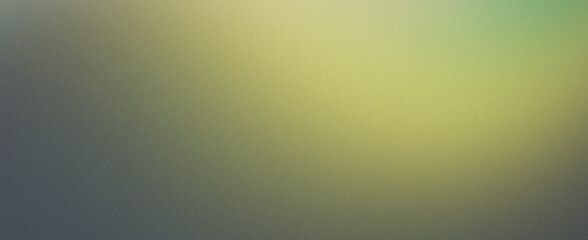 Abstract gradient shape blue purple green yellow grainy background noise texture design wallpaper backdrop banner poster header. Panoramic speckled surface with atmospheric depth.