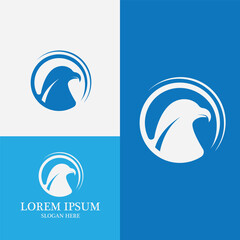 Falcon Logo Template vector