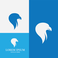 Falcon Logo Template vector