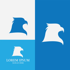 Falcon Logo Template vector