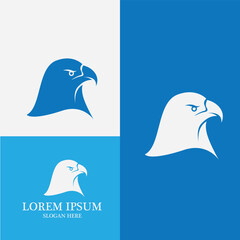 Falcon Logo Template vector