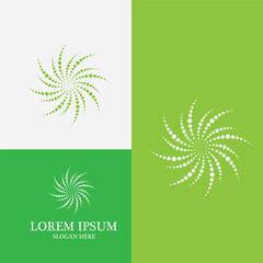 halftone circle dots vector illustration