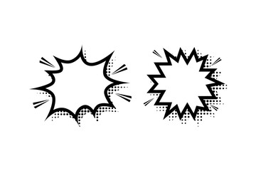 Comic book explosion effects © Md. Latif Mamun