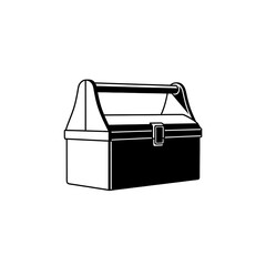 Toolbox Outline Icon - Handyman & DIY Tool Storage Vector