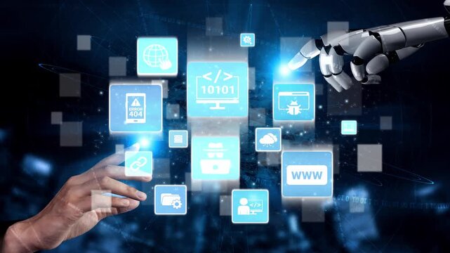 Software development with coding overlays, programming languages, developer tools, mobile app creation, and advanced programming for digital product development and software solutions. Funnel