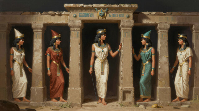 Inanna Descends Through Seven Gates: A Sumerian Goddess Among Gatekeepers in an Ancient Temple