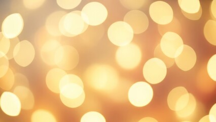 Dreamy and sparkling golden bokeh texture, perfect for adding a luminous and celebratory feel to any creative project or seasonal design