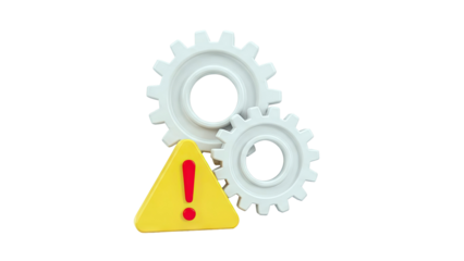 Warning Sign and Gears