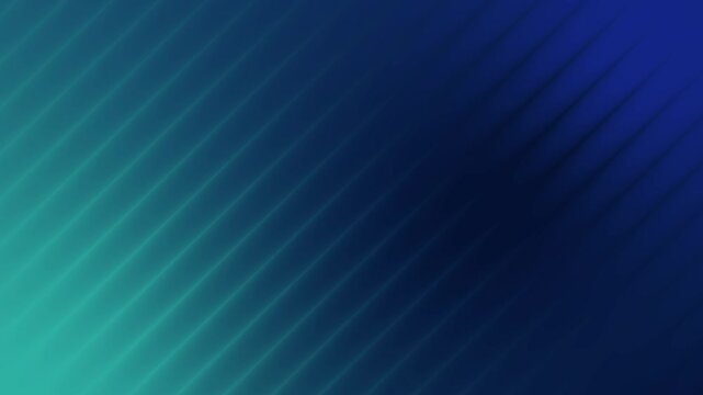 Dynamic abstract blue and teal gradient background with subtle diagonal glowing lines smooth motion digital art futuristic clean modern seamless loop