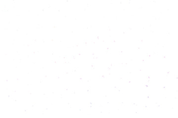 Snowflakes falling on black background with transparent background