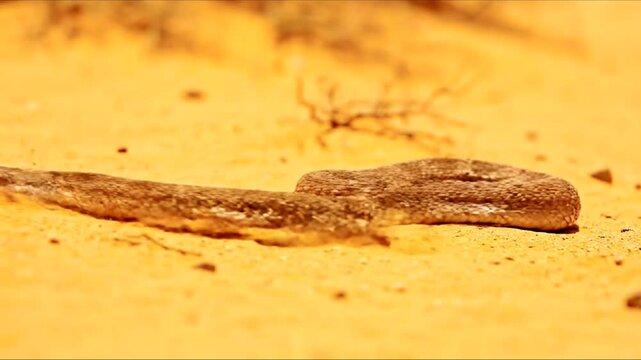 Desert snake attack 