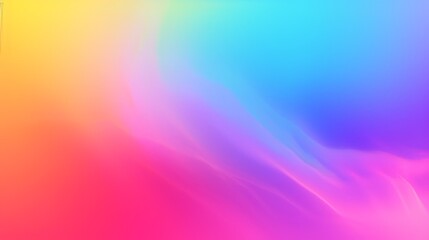 Colorful abstract gradient background with a vibrant fluid mesh. Soft blend of blue, pink, purple, and yellow colors in motion. Modern wallpaper design