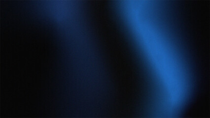 Glowing blue light beam on dark background with shadows and radiant glow effects noise texture futuristic dynamic poster header cover wallpaper banner backdrop design