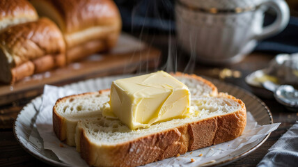A warm slice melts butter in seconds flat
