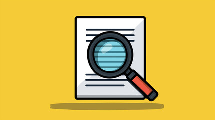 A balanced and professional capture of close-up inspection: detail of design elements – magnifier over clipart and meter graphic

or

inspecting design details: a magnified look at clipart and meter.