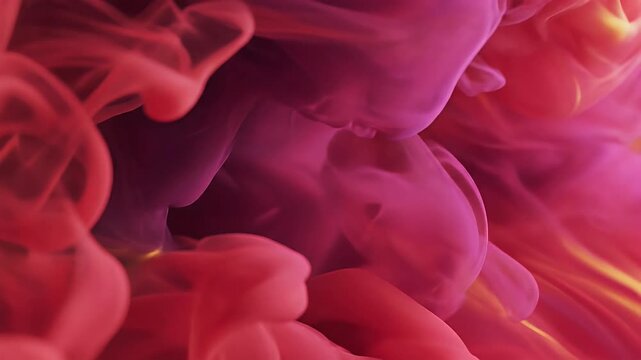 Abstract fluid dynamics colorful swirls and patterns