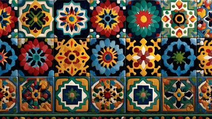 Abstract Art Mosaic Design