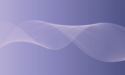 Fototapeta premium Modern abstract ribbons conveying motion and refined design