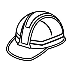 Fototapeta premium hard hat safety helmet element