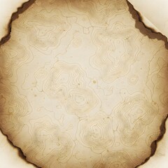 Burnt Edge Parchment Paper Background