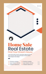 Real Estate Social Media Story Design Template Ads Promotional