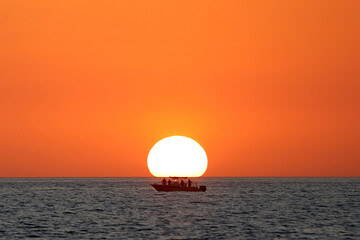 Boat at Sunset