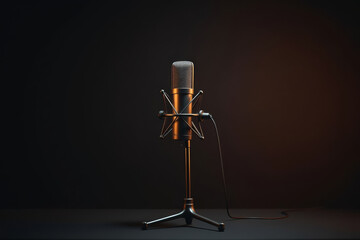 voice, actor, microphone, dubbing, animation, studio, Professional Podcast Microphone. Studio Audio Equipment. Broadcasting Technology