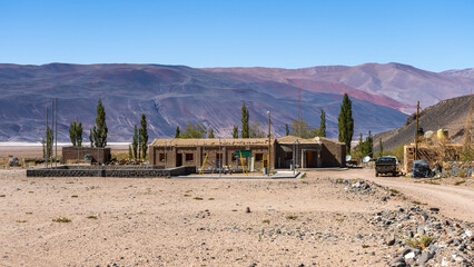 Quiet rural village in Catamarca, Argentina