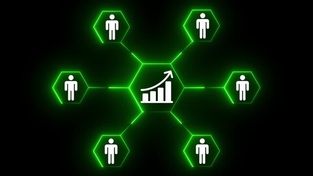 Business Network Growth Strategy with Centralized Data Visualization.